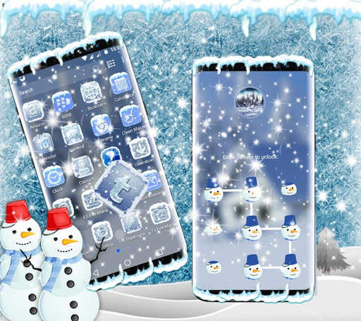 Ice Snow Launcher Theme screenshot 4