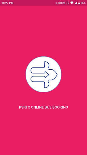 RSRTC RESERVATION APP screenshot 1