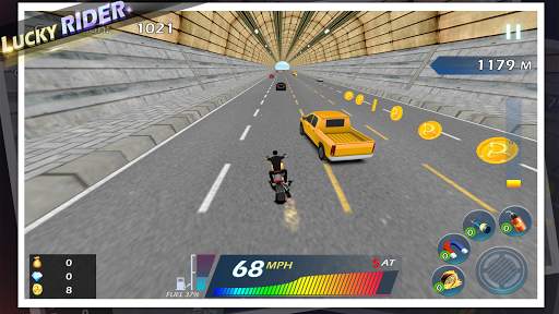 Lucky Rider - Crazy Moto Racing Game screenshot 2