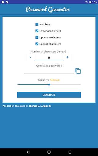 Password Generator screenshot 3