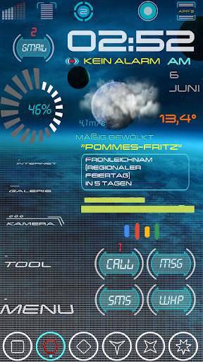 Arora Total Launcher Theme screenshot 1