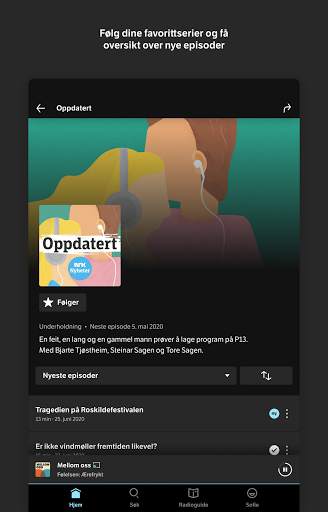 NRK Radio screenshot 14