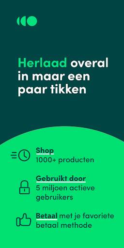 Recharge.com: Opwaarderen app screenshot 1