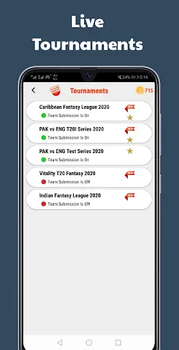 CricFL - Cricket Fantasy League screenshot 3