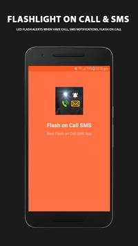 Flashlight Call & SMS - Free Flashlight 2019 screenshot 1