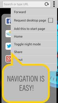 Speed Booster Web Browser screenshot 2