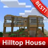 House on Hilltop for Minecraft MCPE 1.1