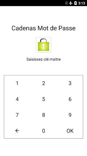Cadenas Mot de Passe screenshot 1