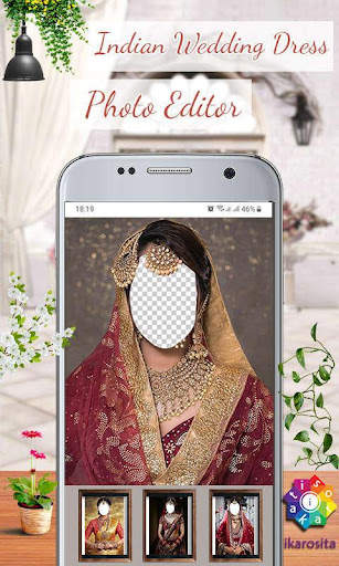 Indian Wedding Dress Photo Editor screenshot 4
