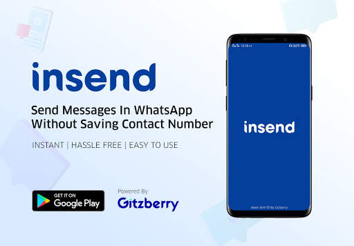 Insend | Chat In Whatsapp Without Saving Number screenshot 1