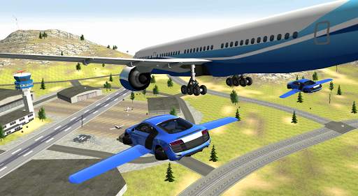 Flying Car City 3D स्क्रीनशॉट 7