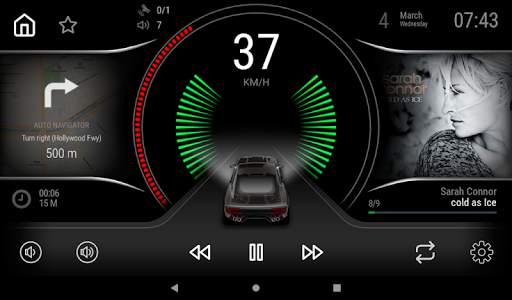 Tunnel - theme for CarWebGuru car launcher screenshot 3