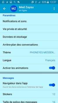PhonEyes Messanger screenshot 7