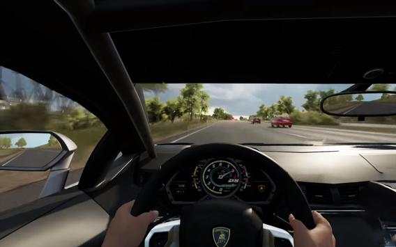 City Traffic Driving Lamborgini Simulator screenshot 1