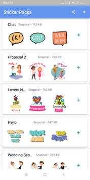 Blue Dog Love WAStickerApps Stickers for WhatsApp screenshot 1