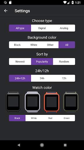 My WatchFace [Free] for Amazfit Bip screenshot 5
