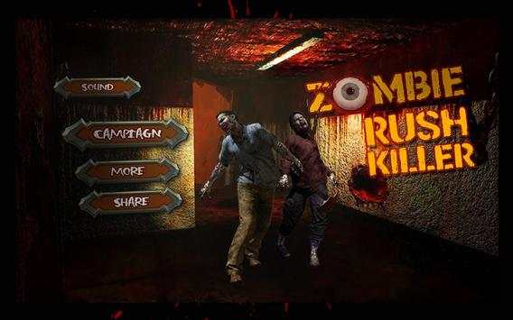 Zombie Rush Pembunuh screenshot 3
