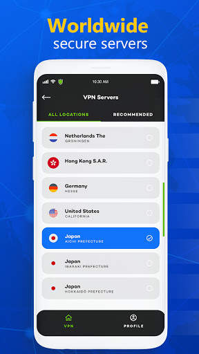 NorsVPN Free Proxy - Unlimited VPN screenshot 3