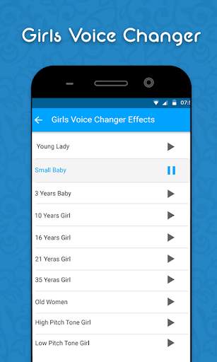 Girls Voice Changer - Edit Pitch & Sounds Updates screenshot 2