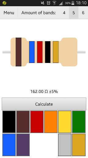 Resistor Color Code screenshot 4