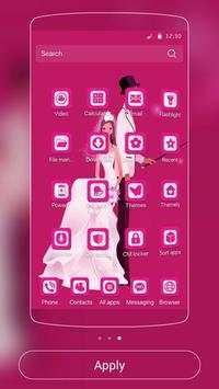 Pink Love Theme CM Launcher screenshot 2