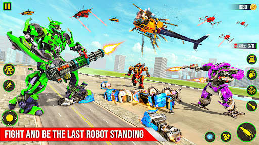 Air Robot Game - Flying Robot screenshot 7
