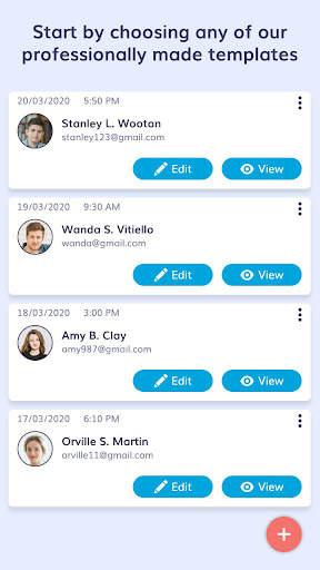 CV Maker, Resume Builder and Resume Templates screenshot 3