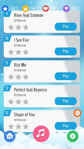 Ed Sheeran Piano Tiles New screenshot 5