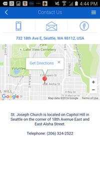 St. Joseph Parish, Seattle, WA screenshot 2