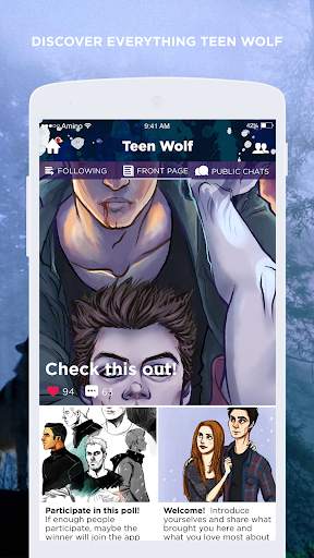 Alpha Amino for Teen Wolf screenshot 2