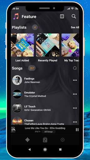 SoundCard : Elegant Music Player screenshot 2