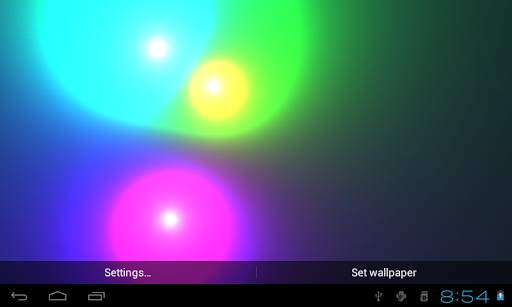 Atomic Live Wallpaper FREE screenshot 8