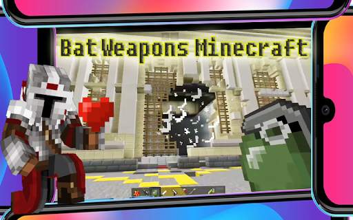 Joker vs Bat Mod Minecraft screenshot 4