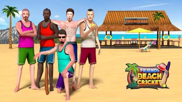 Friends Beach Cricket screenshot 1