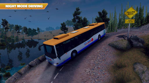 Offroad Bus Hill Driving Sim: Mountain Bus Racing screenshot 15