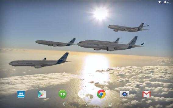 Airbus Flight Flock LWP 8 تصوير الشاشة