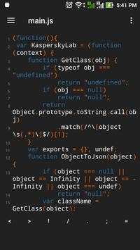 Sublime Text Editor For Android screenshot 1