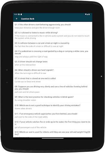 ICBC Driving Knowledge Test screenshot 19