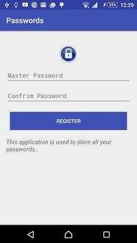 Passwords screenshot 1