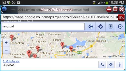 Micro Web Browser screenshot 5