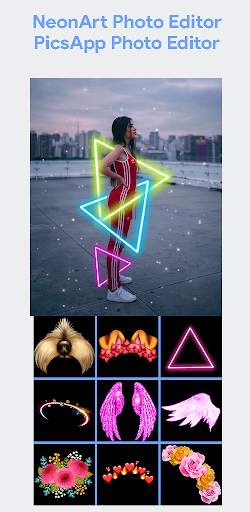 NeonArt Photo Editor - PicsApp Photo Editor 3 تصوير الشاشة