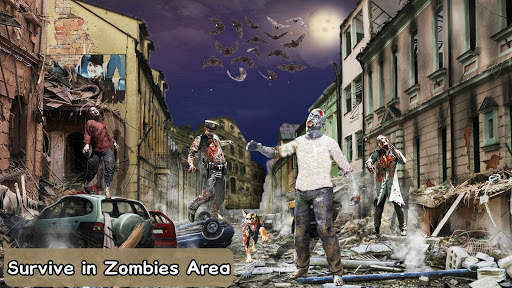 zombie penembakan: mati kota perang bertahan hidup screenshot 5