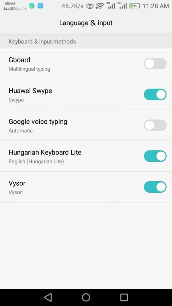 Hungarian Keyboard Lite screenshot 2
