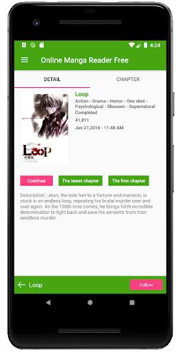 Free Manga Reader Online Offline screenshot 2