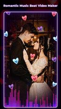 Romantic Music Beat Video Maker screenshot 2