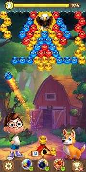 Bubble Bird Shooter - Color Bubble Game screenshot 3