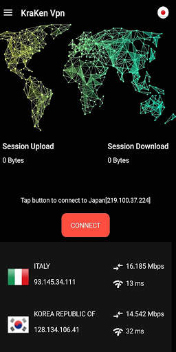 PUGB MOBILE VPN - KRAKON VPN RUN PUBG MOBILE screenshot 2