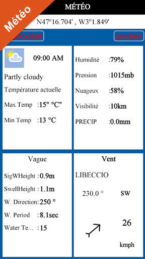 AIS Flytomap GPS Cartes nautiques et de pêche screenshot 8
