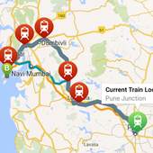 Train on Map | Live Running Status! 1.0
