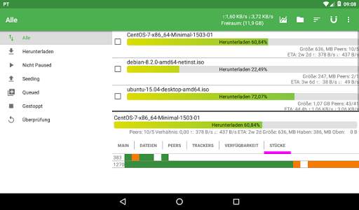 PTorrent Pro - torrent application screenshot 9